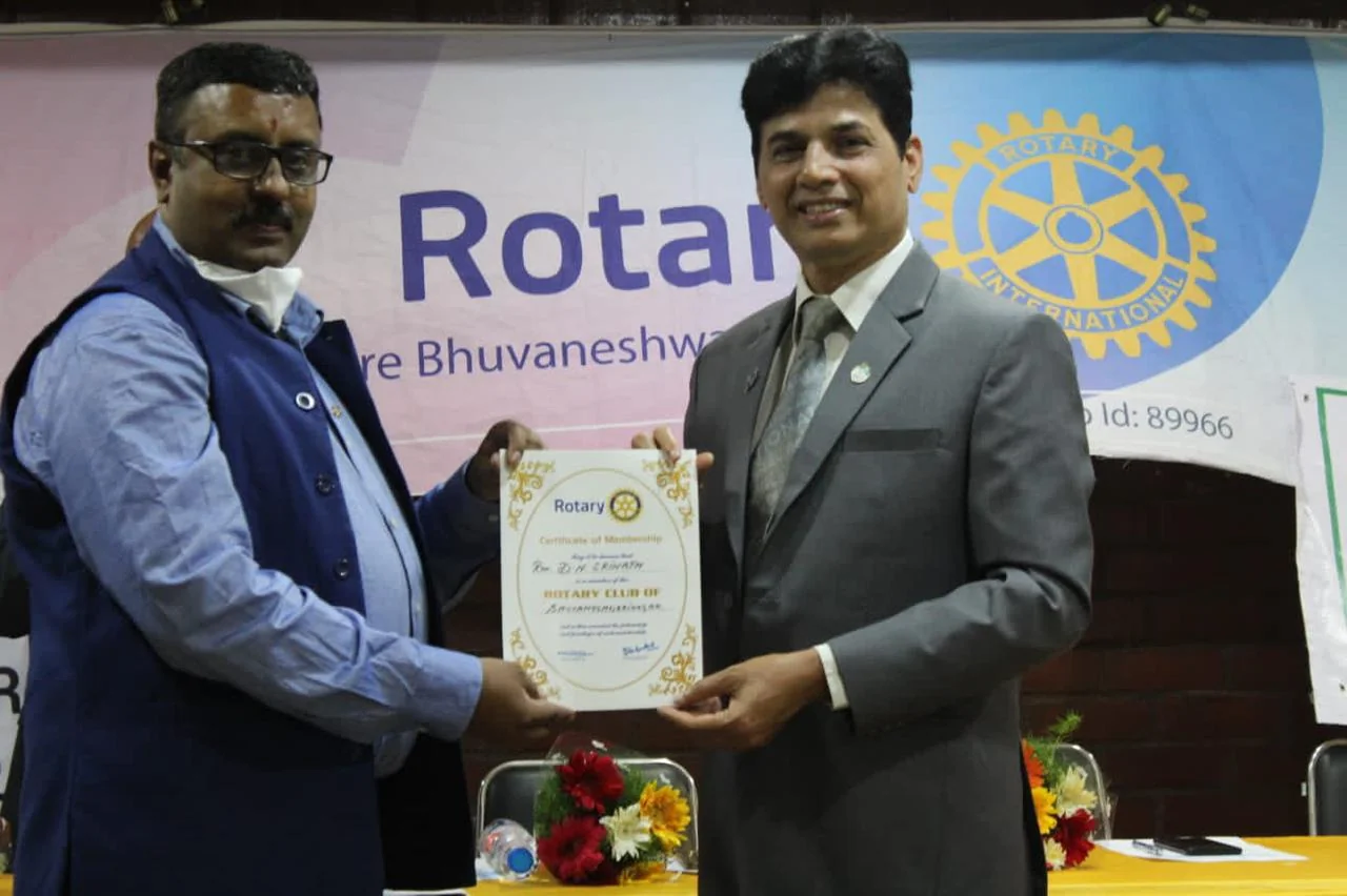 A Rotary membership presentation in District 3192